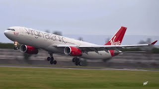 Virgin Atlantic GVKSS Into Manchester Airbus A330300 [upl. by Gage]