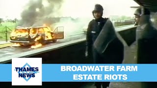 Broadwater Farm Estate Riots  Thames News [upl. by Romie443]