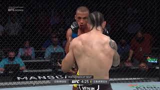 Barboza Vs Shane Burgos [upl. by Ahsekat]