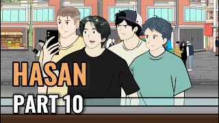 HASAN PART 10  Animasi Sekolah [upl. by Boykins]