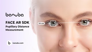 Pupillary Distance Measurement in Banuba Face AR SDK  How it works [upl. by Eirek]