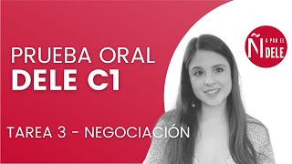 Consejos para la TAREA 3 de la Prueba ORAL del DELE C1  examen de español de nivel avanzado [upl. by Stauffer]