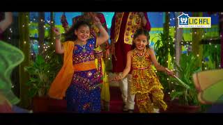 Navratri Joy with LIC HFL  Dancing Toward New Beginnings amp Prosperity [upl. by Amimej]