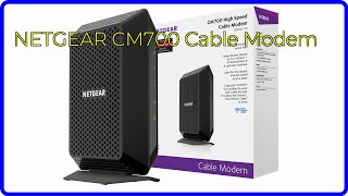 REVIEW 2024 NETGEAR CM700 Cable Modem ESSENTIAL details [upl. by Schulman]