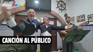 Chirigota del Perchero 2022  CANCIÓN AL PÚBLICO Orquesta Asintomática de Cádiz [upl. by Itch]