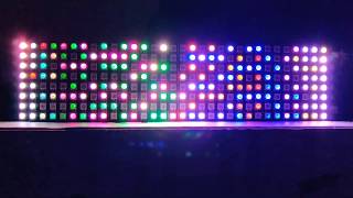 8x32 Neopixel Display Pattern 1 [upl. by Mooney]