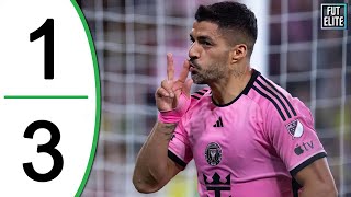 DC United vs Inter Miami 13 Highlights amp Goals  Luis Suarez Double [upl. by Aiyekal]