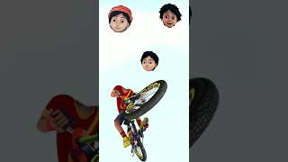 Shiva Cycle High Jump 🤯😱 Cartoon status shorts [upl. by Bank]