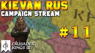 11 CREATING KIEVAN RUS  Dyre the Stranger Campaign for Crusader Kings 3 Historical Lets Play [upl. by Simpkins596]