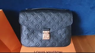 ✨️ Unboxing and first review of POCHETTE METIS in empreinte leather ✨️ [upl. by Aneleasor]