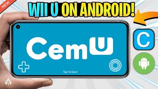 FINALLY CEMU Running On Android  Wii U Emulation Android Gameplay amp Review [upl. by Brodie]