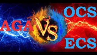 Amiga games  AGA vs ECS OCS [upl. by Klug]