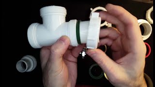 Slip Joint Nuts and Washers And How They Work [upl. by Atinnor954]