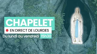 Prière du Chapelet à Lourdes  22 juillet 2024 [upl. by Hodgkinson]