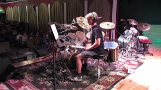 Drums Trevor Strassburg Spring2024 Epiphany [upl. by Ecirtnahs]