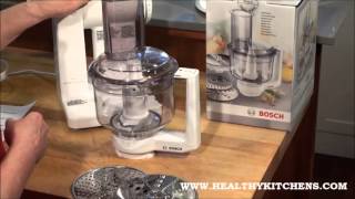 Bosch Mixers Attaching the Food Processor [upl. by Buchbinder305]