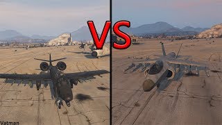 B11 Strikeforce VS Hydra в GTA Online [upl. by Addam]