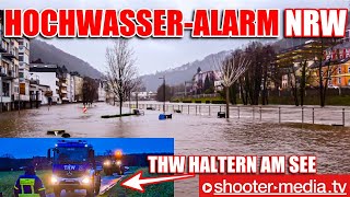 🆘 HOCHWASSERALARM in NRW 🆘  🚨 Hilfeleistungseinsatz Sandsäcke stapeln 🚨 [upl. by Colman]