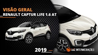 Visão geral  RENAULT CAPTUR LIFE 16 AT 2019 [upl. by Libnah527]