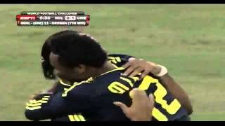 AMAZING GOAL Drogba vs Milan [upl. by Deadman507]