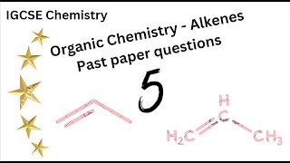 Organic Chemistry  Alkenes  Part 5 [upl. by Rogerson]