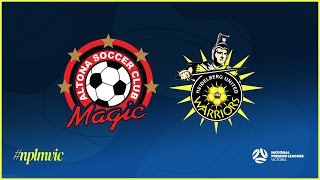 2024 NPLMVIC Round 1 Altona Magic SC v Heidelberg United FC [upl. by Linet]