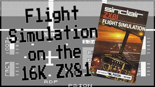 Flight Simulation for the ZX81 from Sinclair Research 1982 [upl. by Perren960]