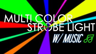 Strobe Light Concert w Early 2010s Pop Instrumental Mix 🎶  2 HOURS  ⚠️ EPILEPSY WARNING [upl. by Lorolla]