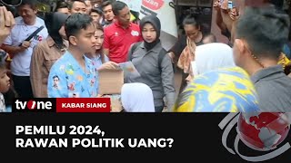 Bawaslu Temukan Sejumlah Pelanggaran dalam Pemilu 2024 Rawan Politik Uang  Kabar Siang tvOne [upl. by Suedama]