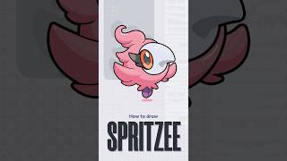 How to draw Spritzee spritzee shorts shortsvideo short shortvideo drawingforkids pokemon [upl. by Oahc47]