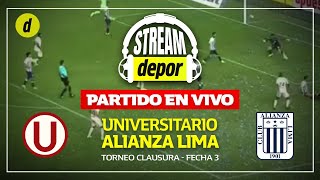 UNIVERSITARIO 2  1 ALIANZA LIMA goles resumen reacción comentarios TORNEO CLAUSURA  LIGA 1 2024 [upl. by Reinhard]