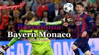 Barcellona  Bayern Monaco 30 SANDRO PICCININI 2015 [upl. by Thurstan199]