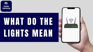 What Do the Lights Mean on a Router [upl. by Taryn]