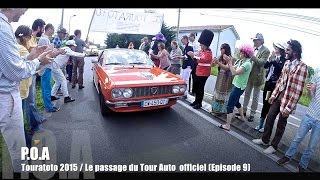 Rencontre avec le Tour Auto  Touratoto 2015 910 [upl. by Elbag]