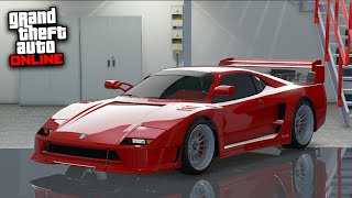 TURISMO CLASSIC Customization Ferrari F40  GTA 5 Online DLC Vehicle Customization [upl. by Jennings]