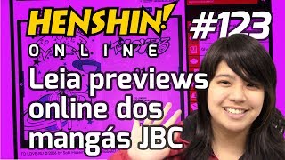 Leia previews online dos mangás JBC  Henshin Online 123 [upl. by Verla]