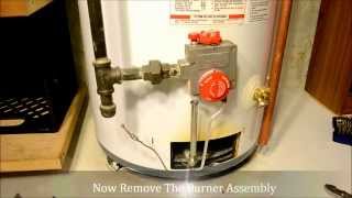 How To Install  Replace a Thermocouple in a Hot Water Heater [upl. by Araic]