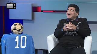 Maradona ritorna a Napoli intervista esclusiva a Sport N [upl. by Ahsial582]