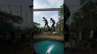 Real Life Takeshi Castle Near Mumbai  Monteria Resort Karjat resort shorts youtubeshorts [upl. by Obrien]