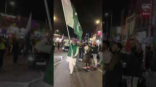 14 August 2024 Wilmslow Road Manchester 🇵🇰🇵🇰🇵🇰 youtubeshorts youtuber imrannaseeb1 [upl. by Beisel]