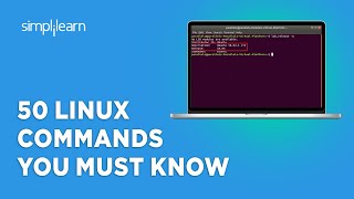 50 Linux Commands You Must Know   Linux Commands Cheat Sheet 2024  Simplilearn [upl. by Cathlene]