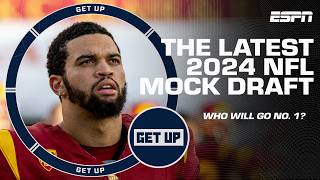 🚨 2024 NFL Mock Draft Alert 🚨  Get Up [upl. by Rovner]