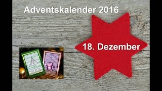 Weihnachtskarten mit 3DMalereiRuthvonG [upl. by Lenwood221]