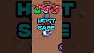 These 3 Brawlers VS Heist Safe Who Wins🤔 brawlstars shorts gaming [upl. by Alistair169]