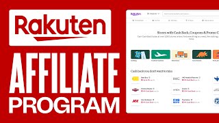 How To Make Money With Rakuten Affiliate Program 2024 Step by Step [upl. by Ledba]