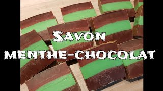 Savon menthechocolat [upl. by Aihsenyt]