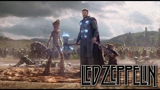 Thor Arrives In Wakanda With Led Zeppelins Immigrant Song  HDDVD VERSION [upl. by Cimbura]