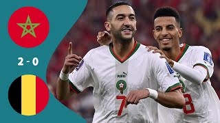 جن جنون خليل البلوشي🔥🔥 المغرب  بلجيكا 20 كأس العالم قطر 2022 مباراة مجنونة💥 [upl. by Layod117]