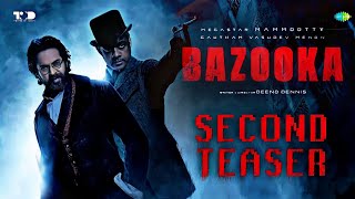 BAZOOKA Second Teaser  Mammootty  Gautham Vasudev Menon  Deeno Dennis  Fanmade Video [upl. by Garihc]