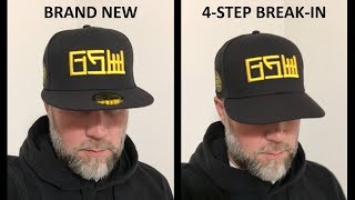 Four Steps to Break in your Baseball Cap [upl. by Lienahs612]